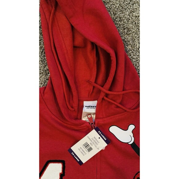 Licensed Disney MICKEY MOUSE (NWT) Woman's Plus Size Hoodie Jacket - Size XXL - Picture 4 of 6